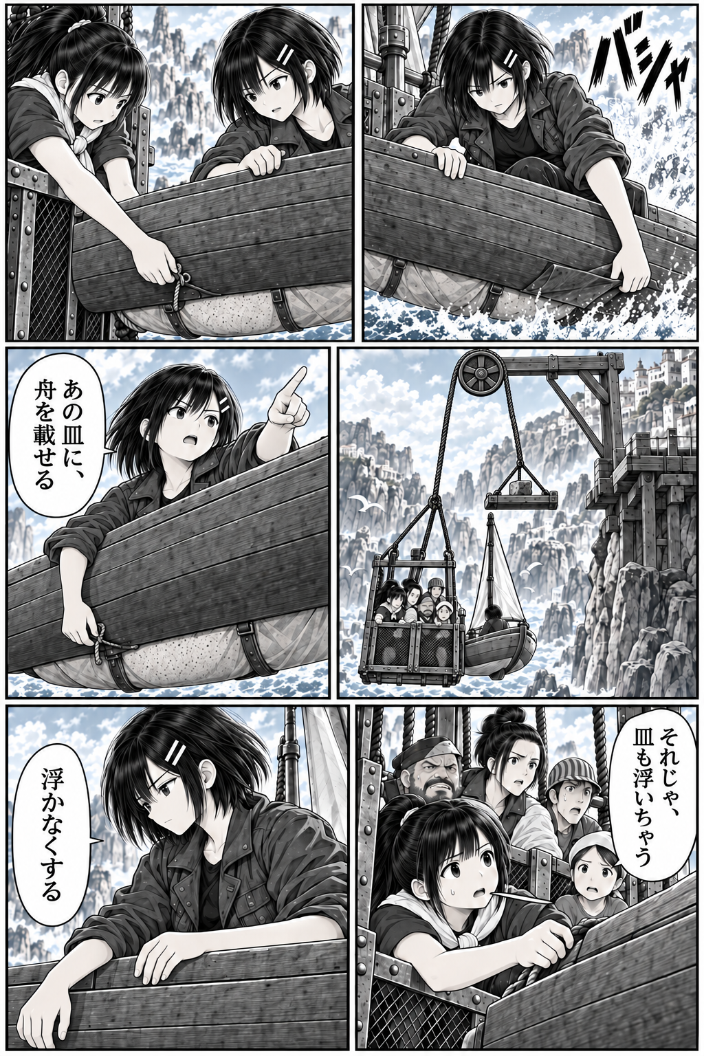 一艘ぶんの重さ 8ページ