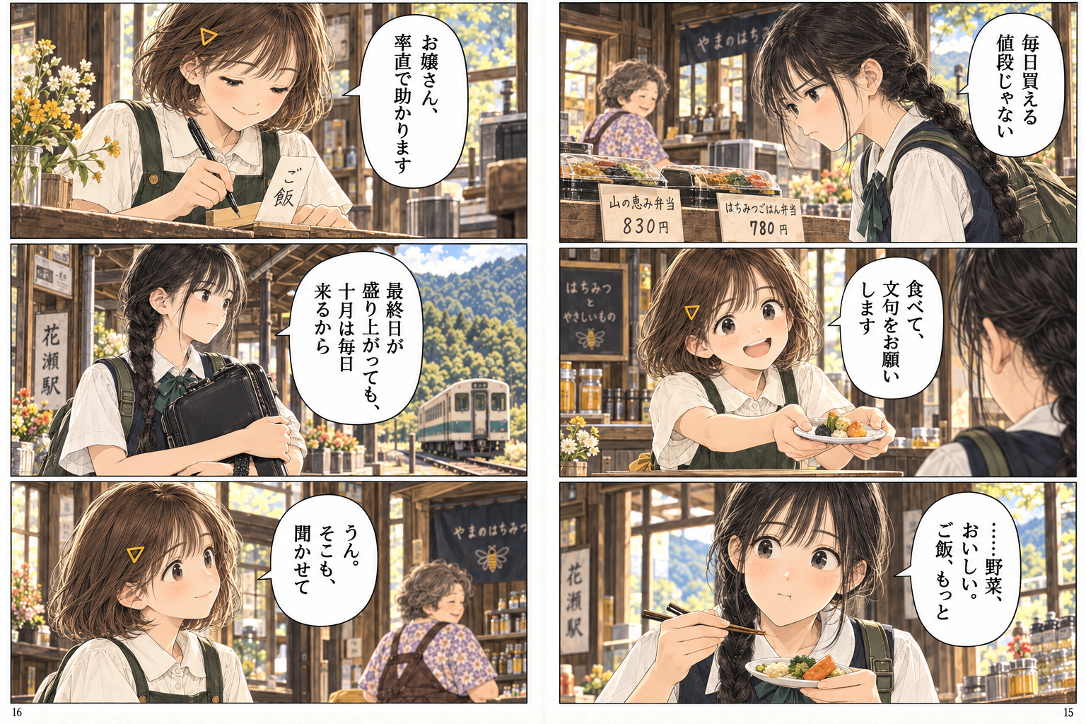 蜂蜜色の終着駅 第2回　売り切れの向こう（後編） 4ページ