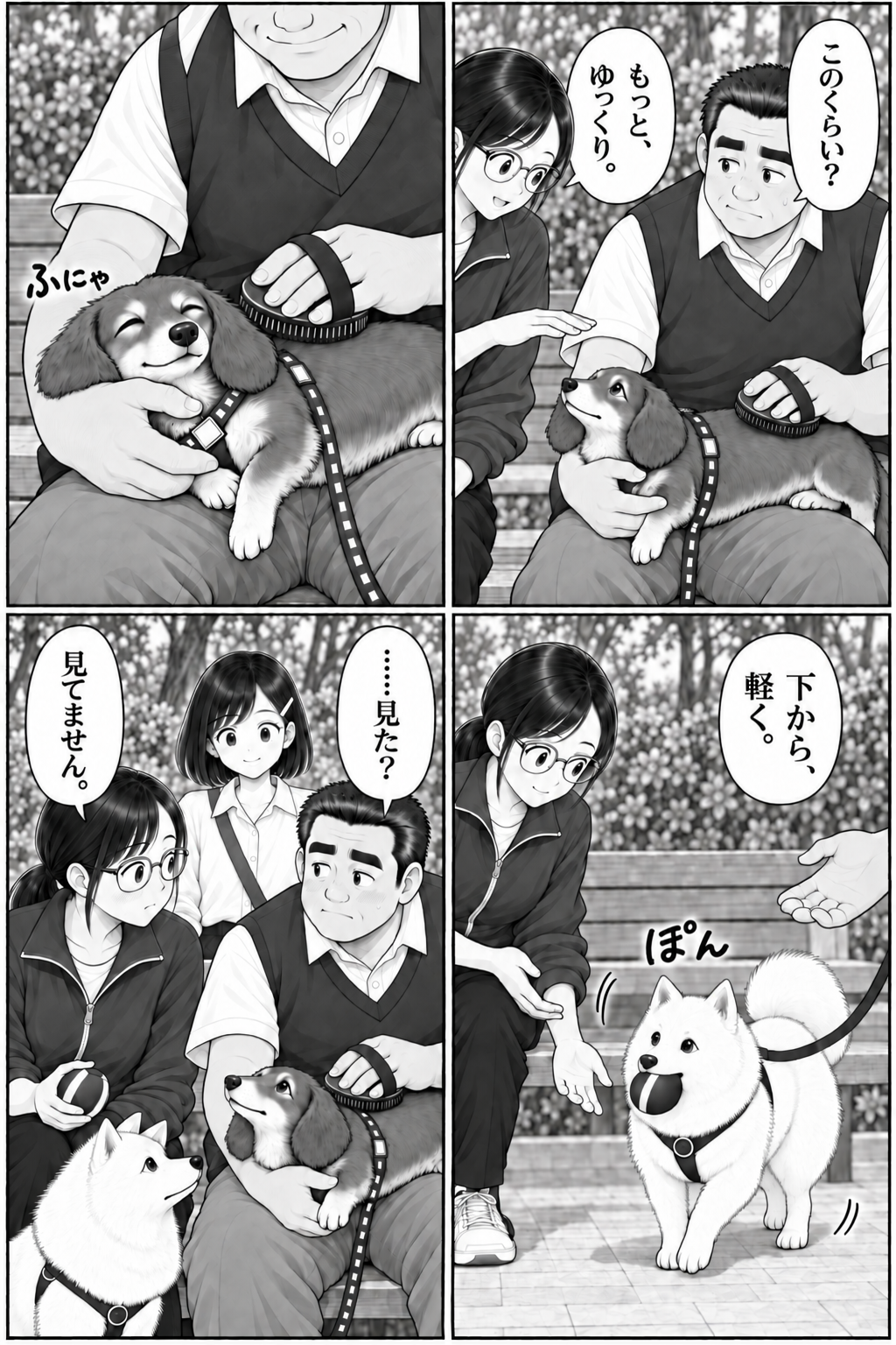 二匹なら、半分。 14ページ
