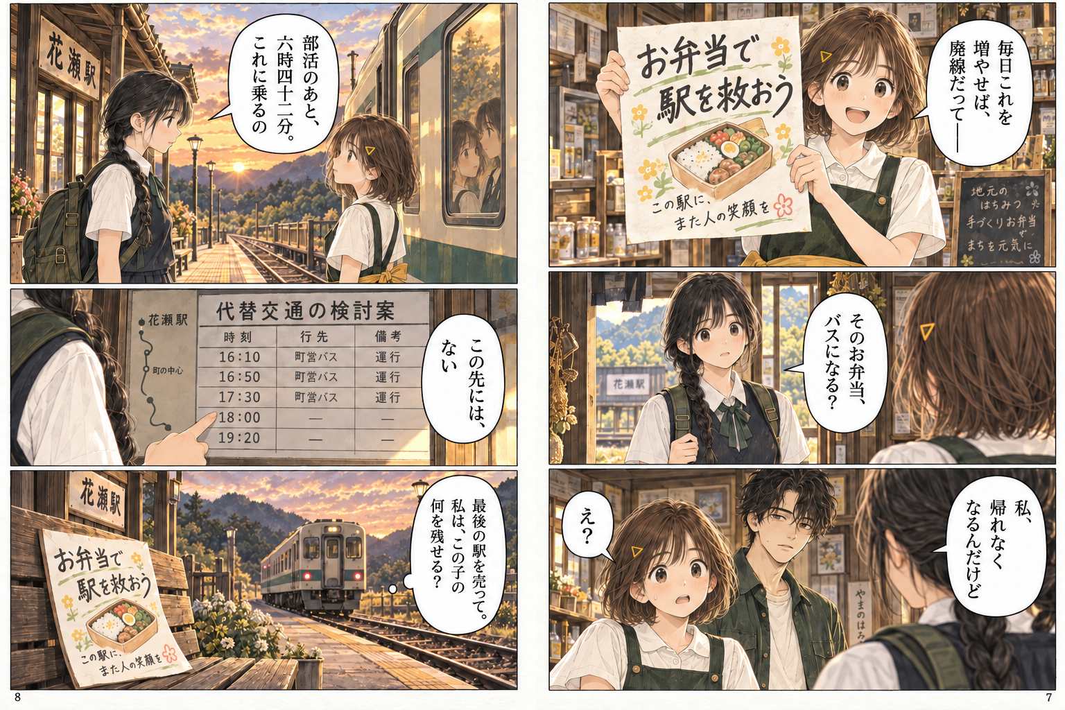 蜂蜜色の終着駅 第1話　売り切れの向こう（前編） 4ページ
