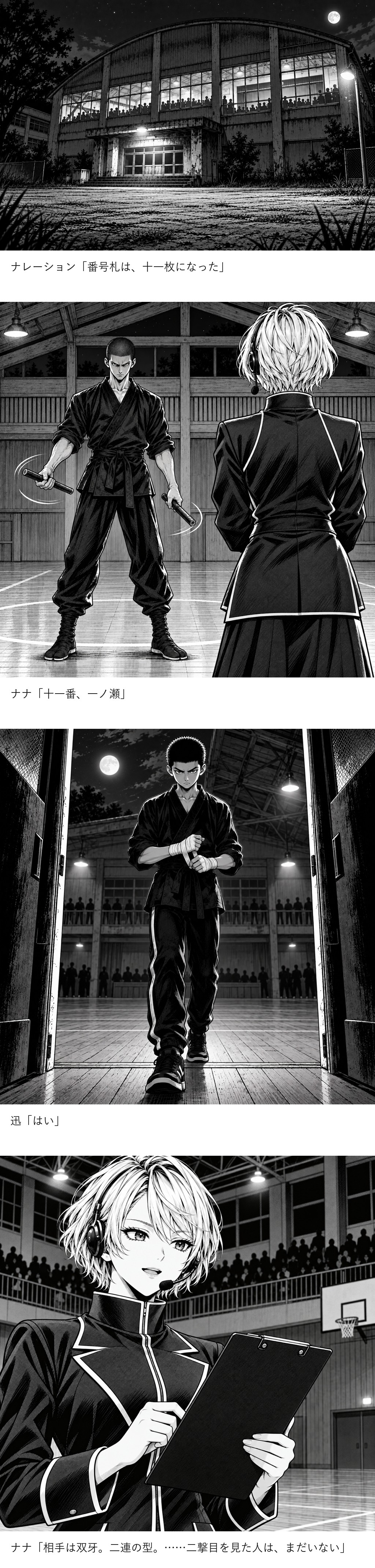 一撃の型　第3話「双牙」 4ページ