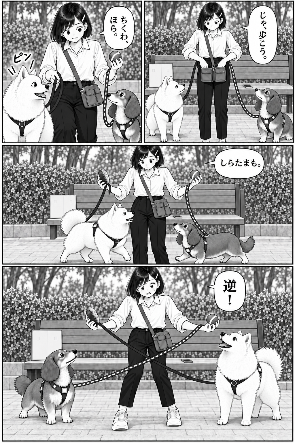 二匹なら、半分。 6ページ