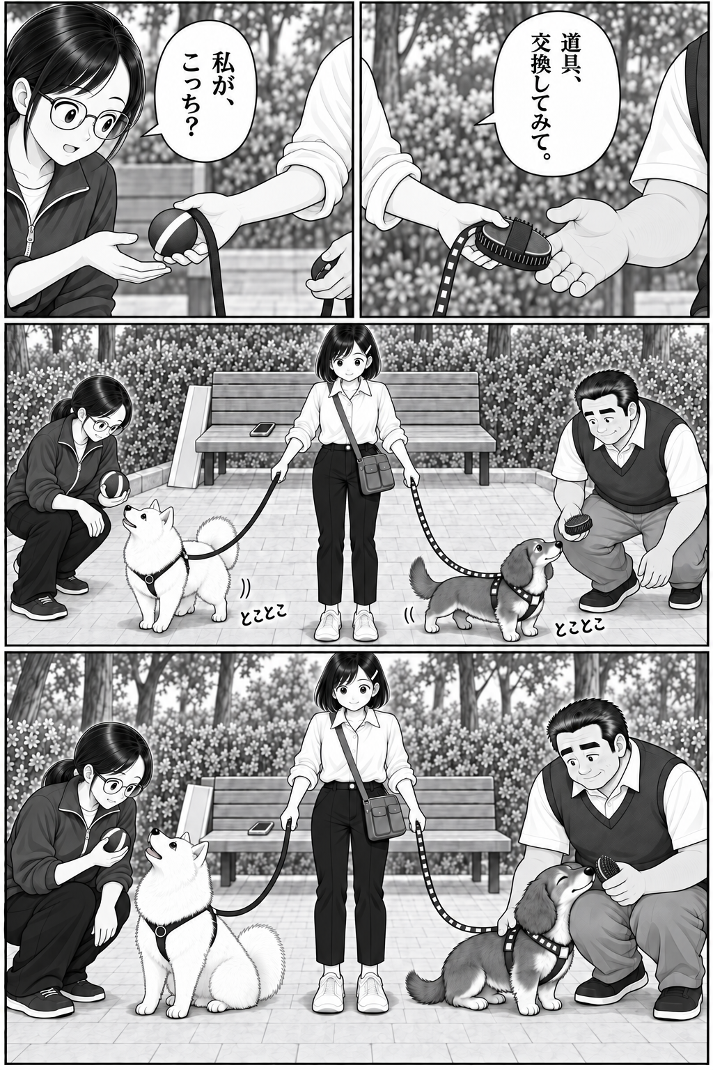 二匹なら、半分。 13ページ