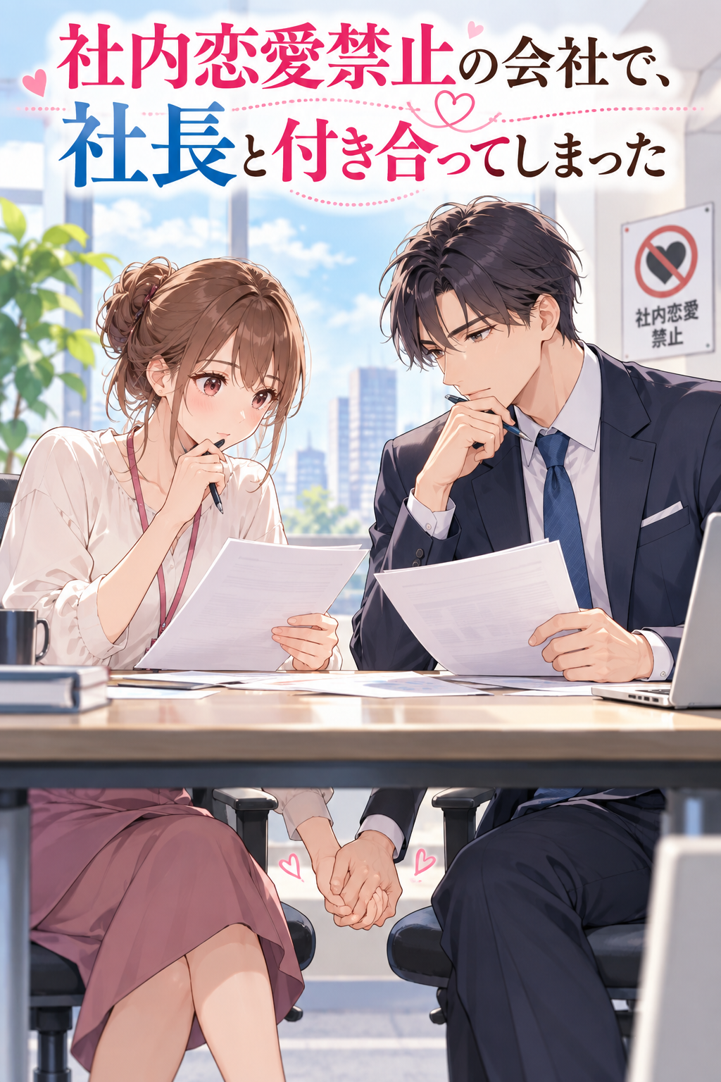 社内恋愛禁止の会社で、社長と付き合ってしまったの表紙