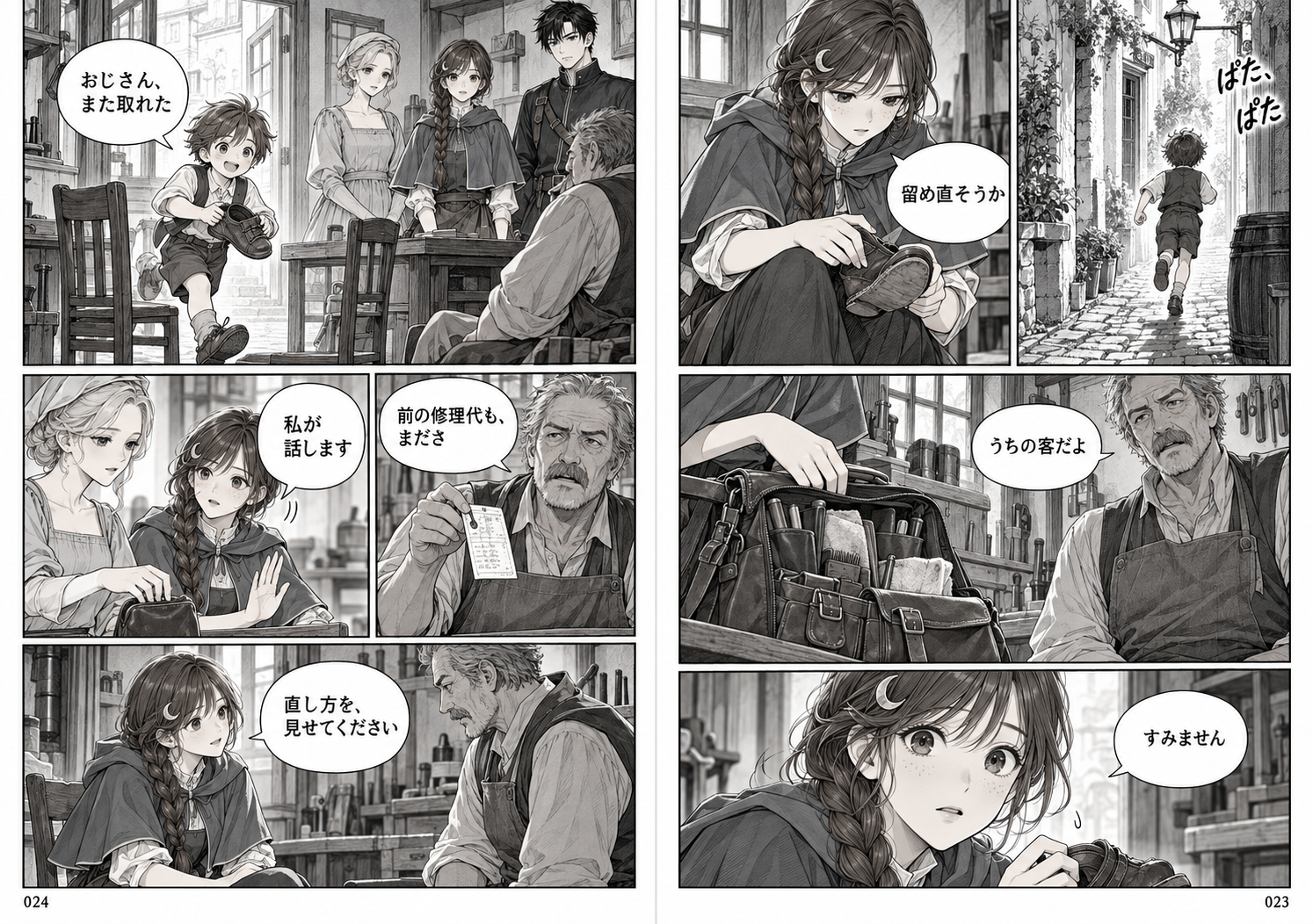 王女の替え靴 第2回　靴から降りた王女（後編） 6ページ