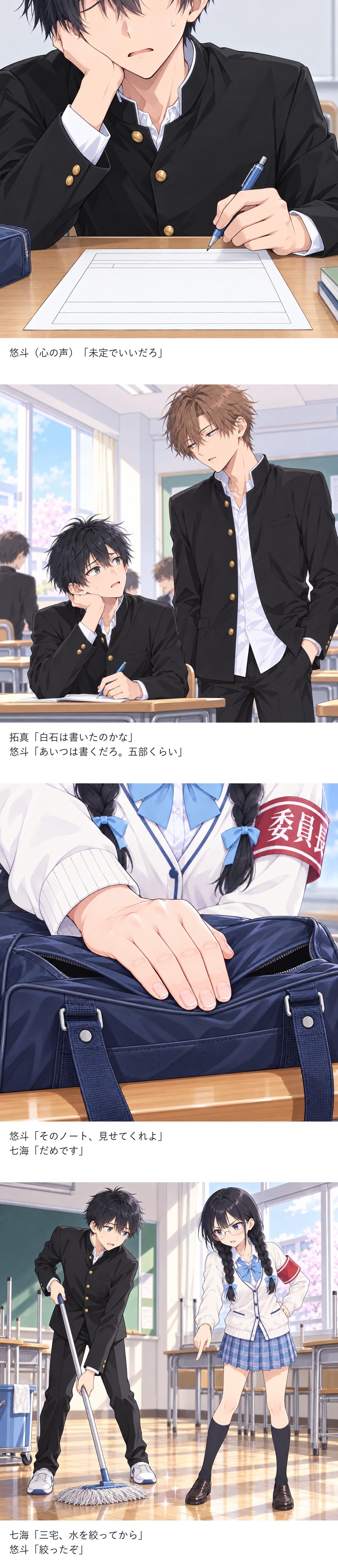 幼なじみが、毎朝別人になる　第3話「二分は二分です」 3ページ