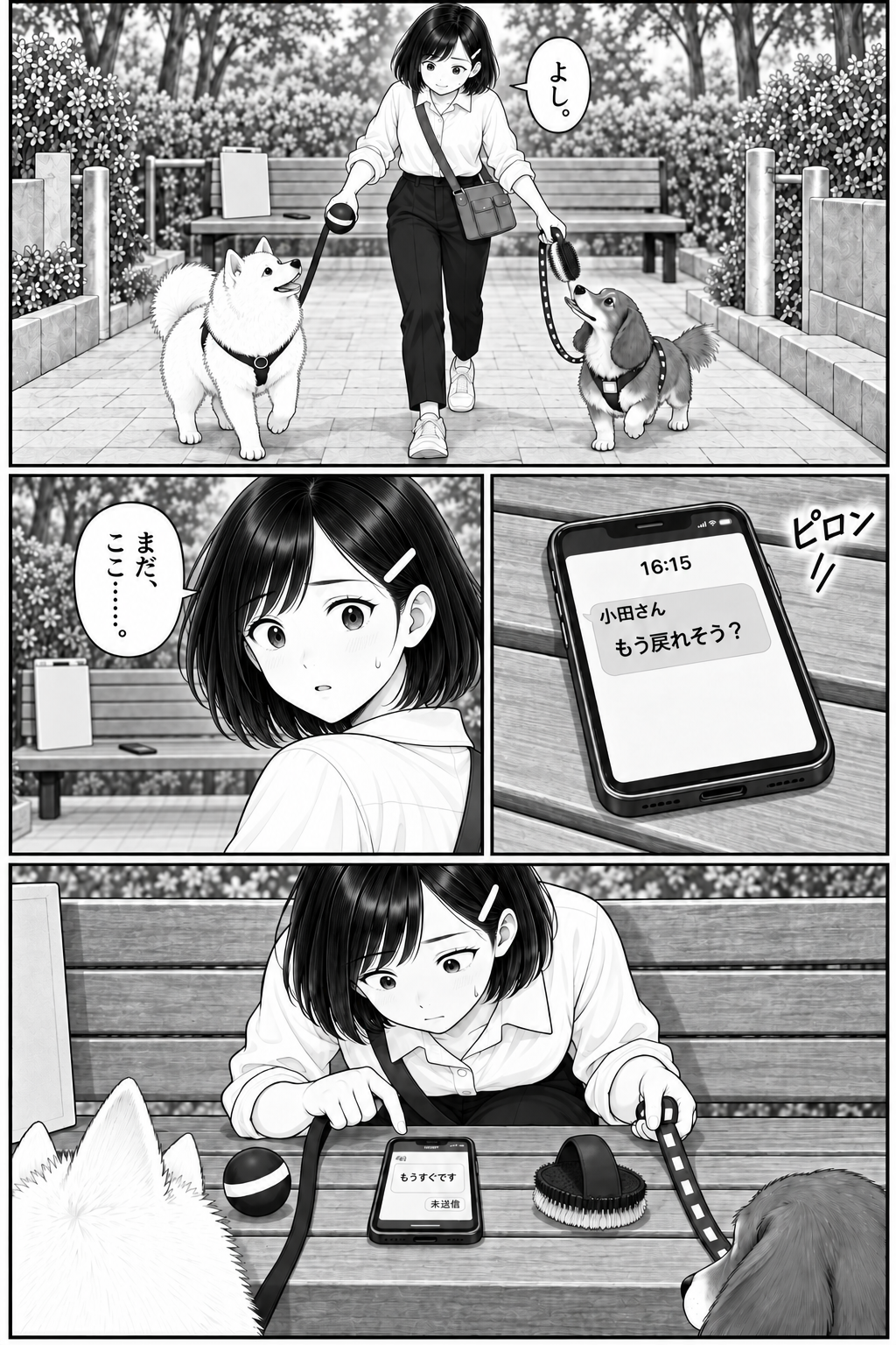 二匹なら、半分。 9ページ