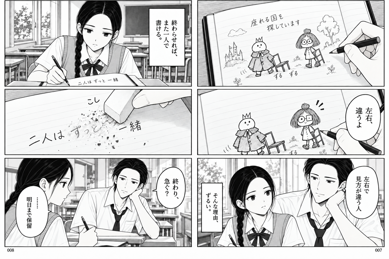 となりの席のラストノート 第1回 明日まで保留 4ページ
