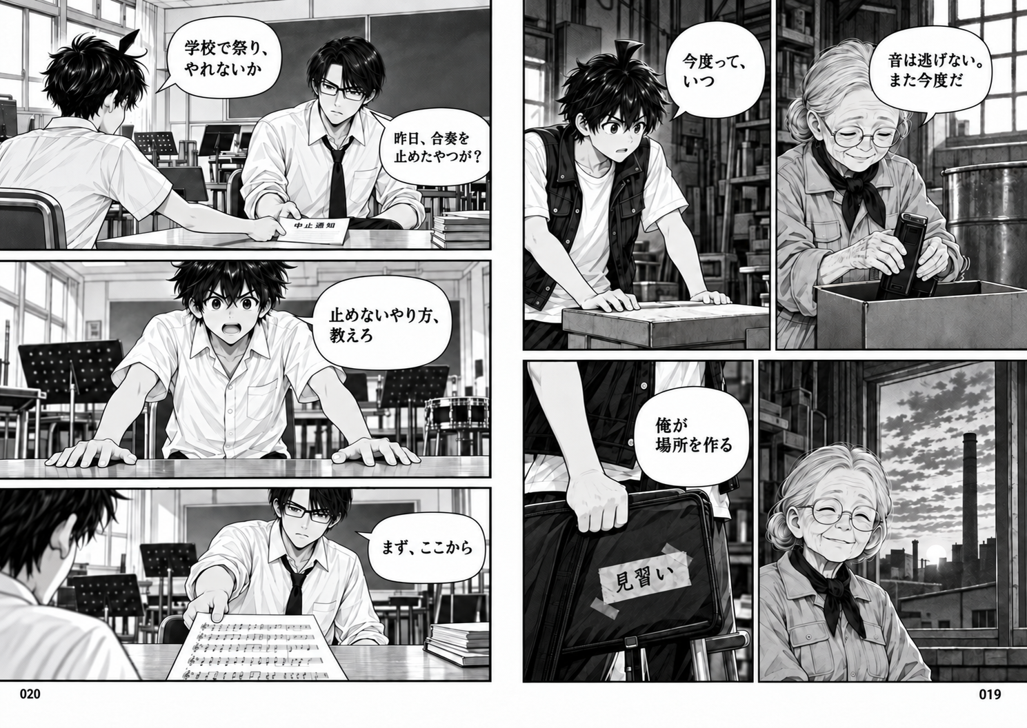 ドラム缶の革命児 第2回 席をよこせ（後編） 6ページ