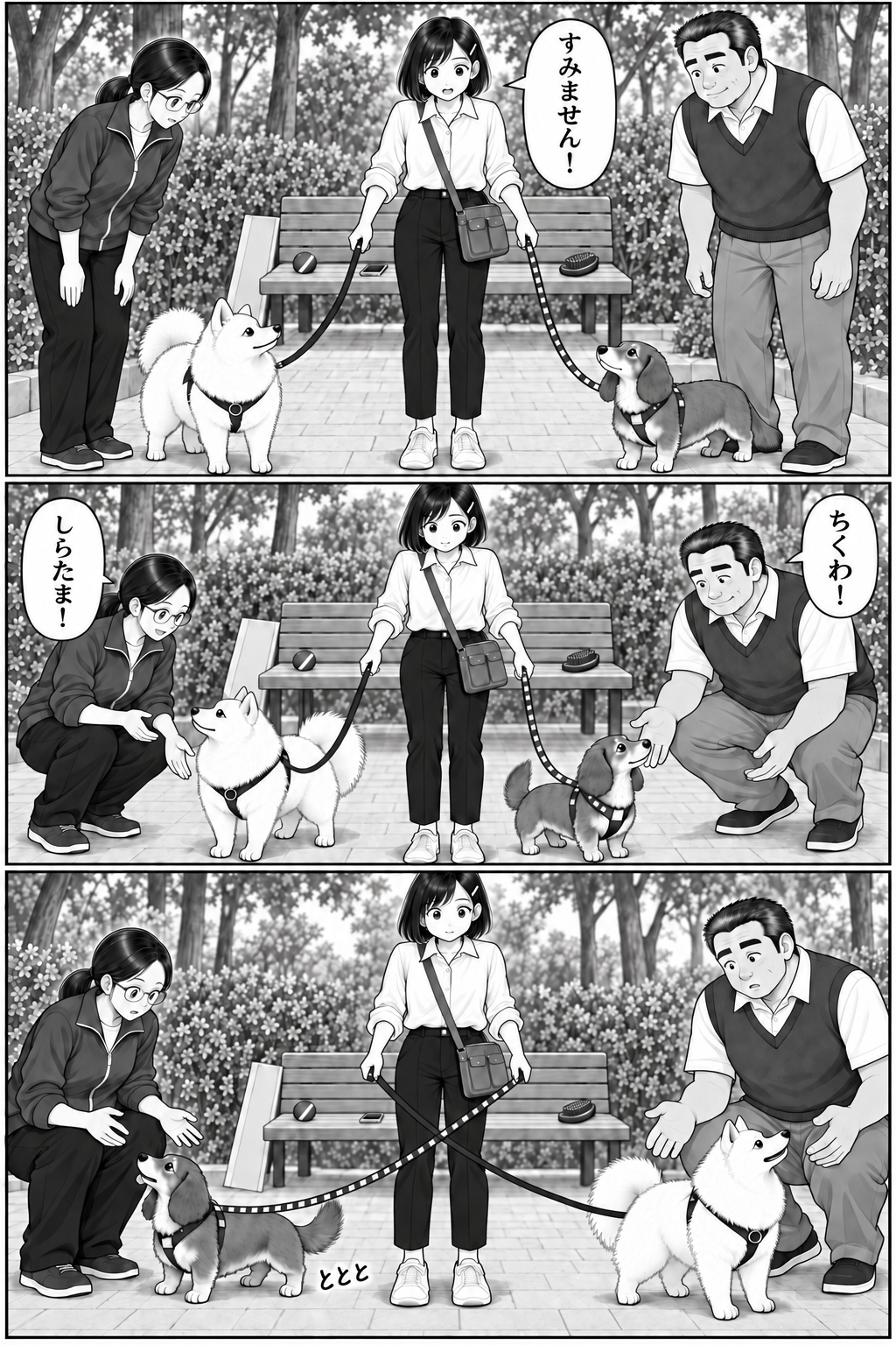 二匹なら、半分。 11ページ
