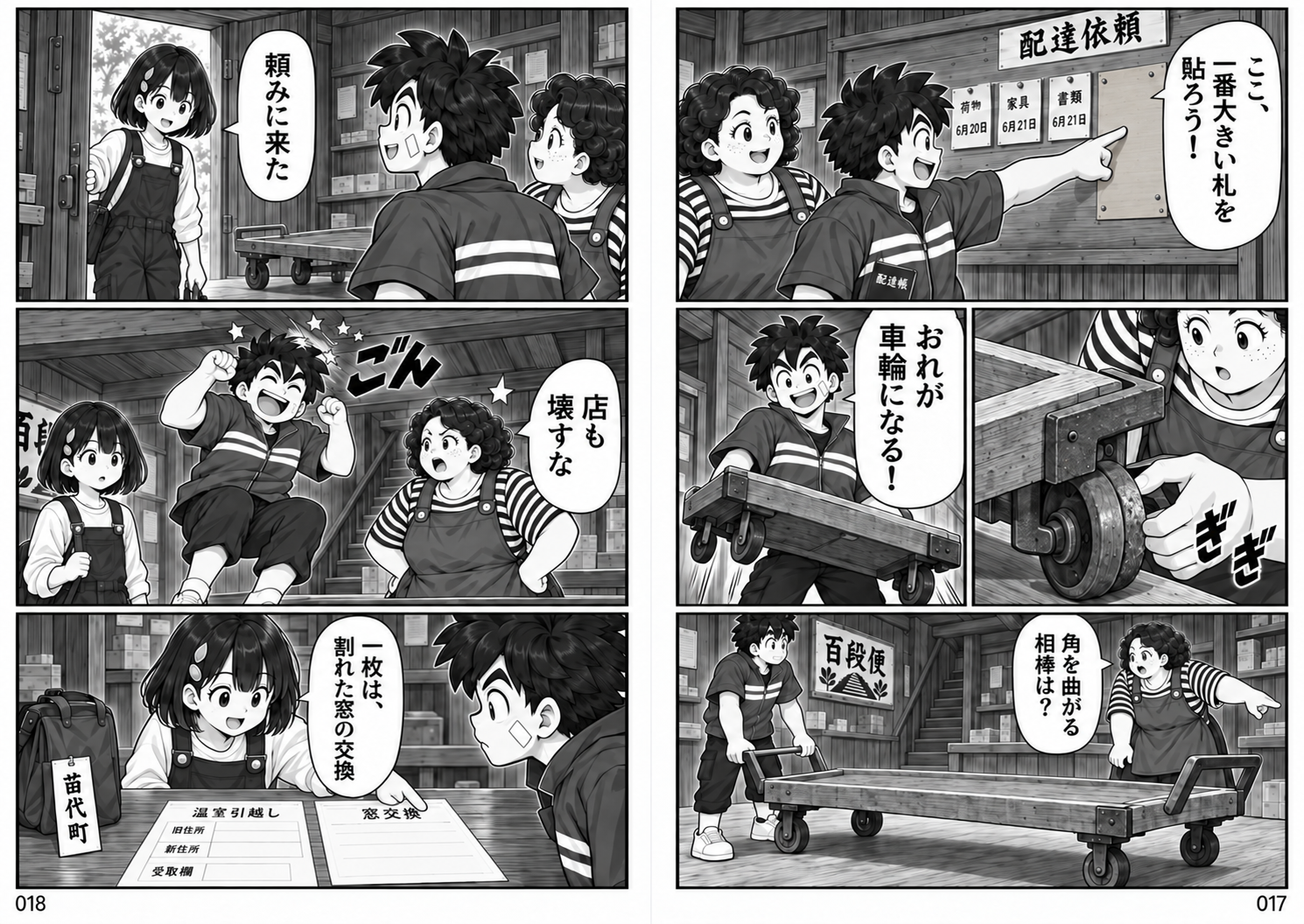 百段坂の怪力配達 第2回 持ち上げたら負け〈後編〉 5ページ