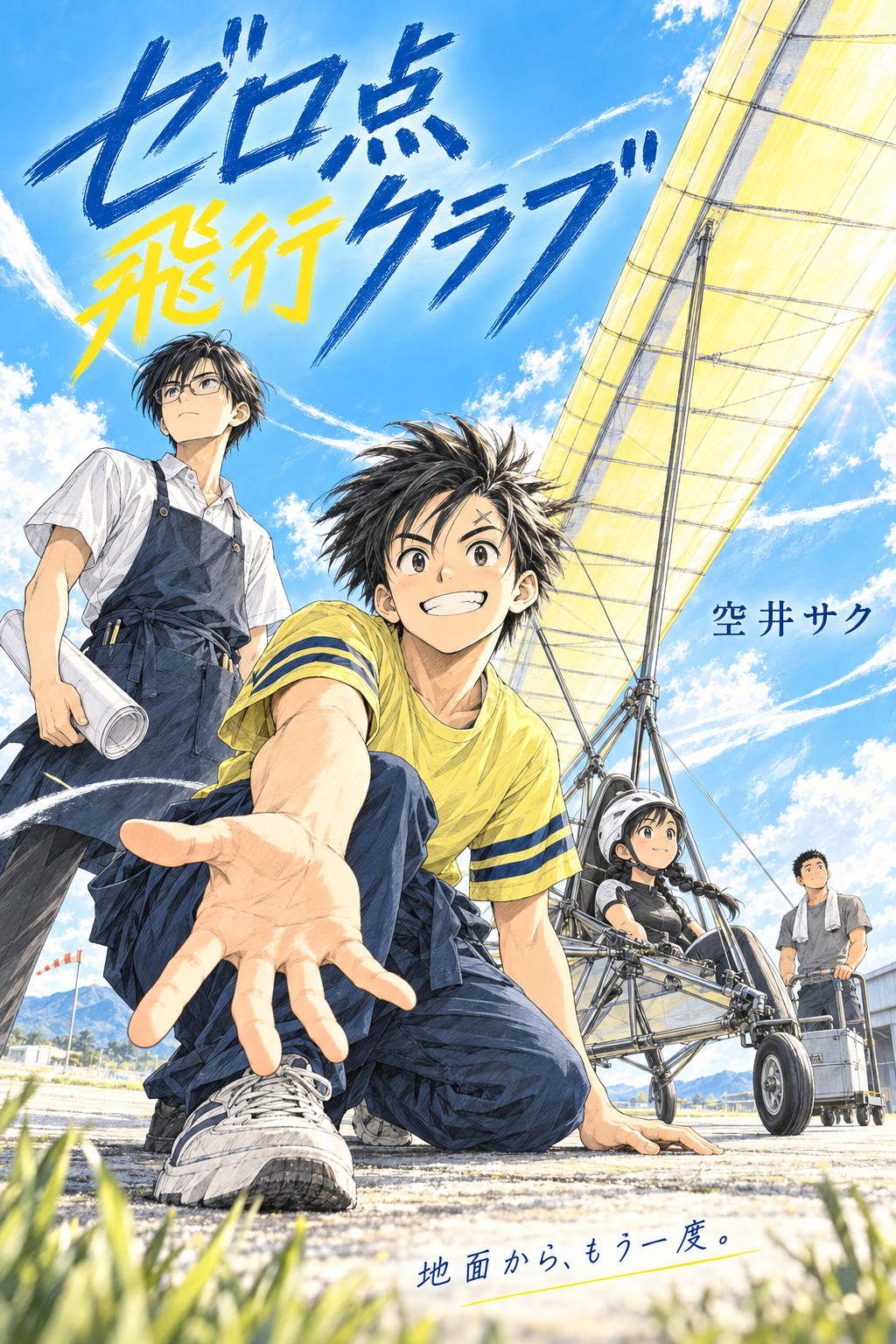 ゼロ点飛行クラブ 第1話 零点の翼（前編）の表紙