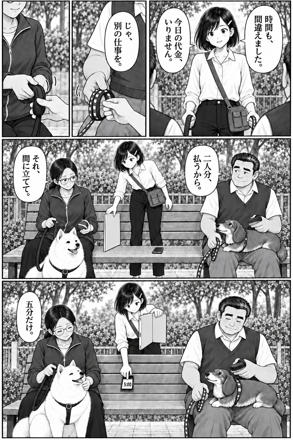 二匹なら、半分。 15ページ