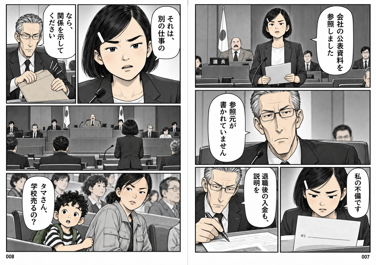 雲の下の市議会 第1話 配送のまま〈前編〉 4ページ