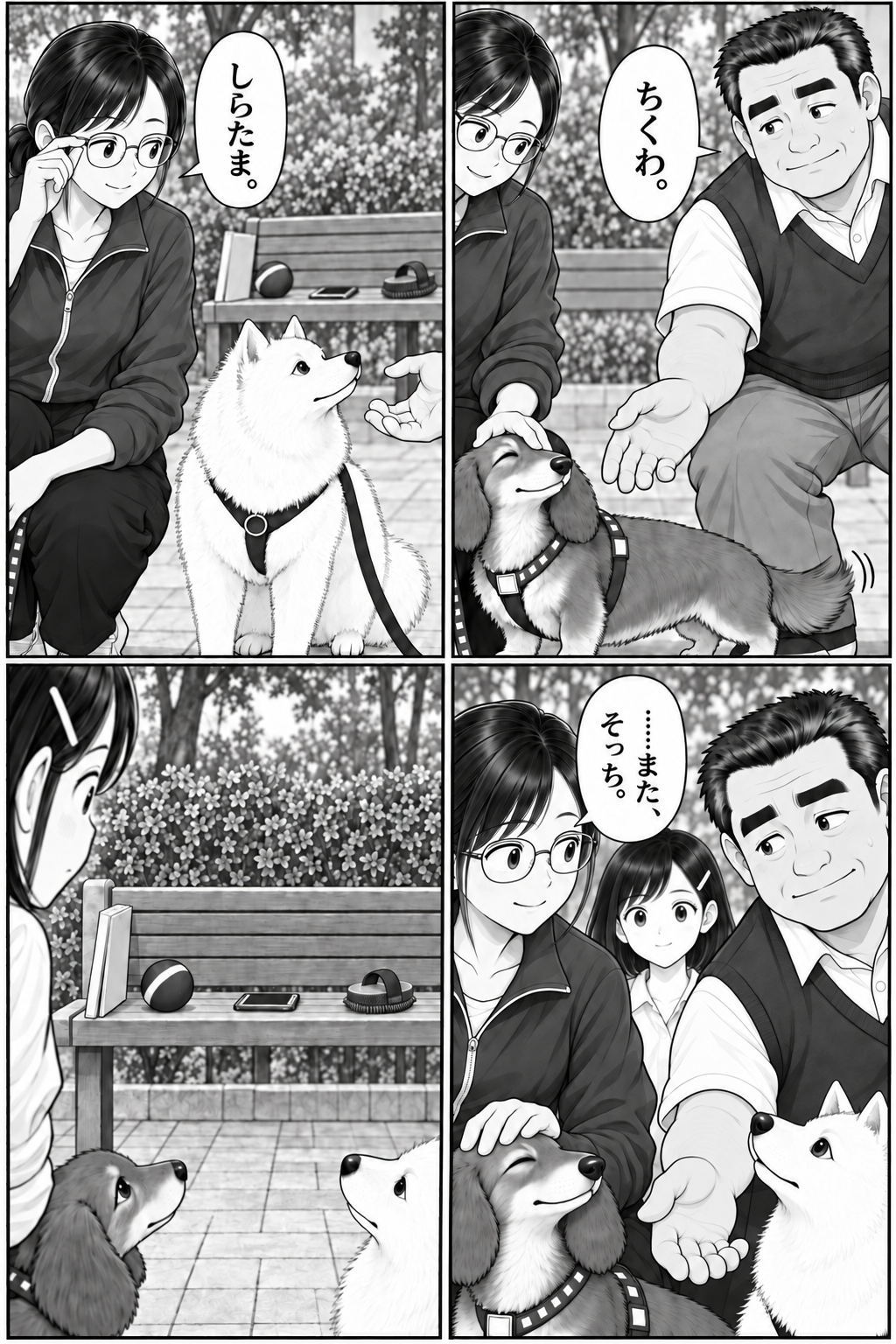 二匹なら、半分。 12ページ