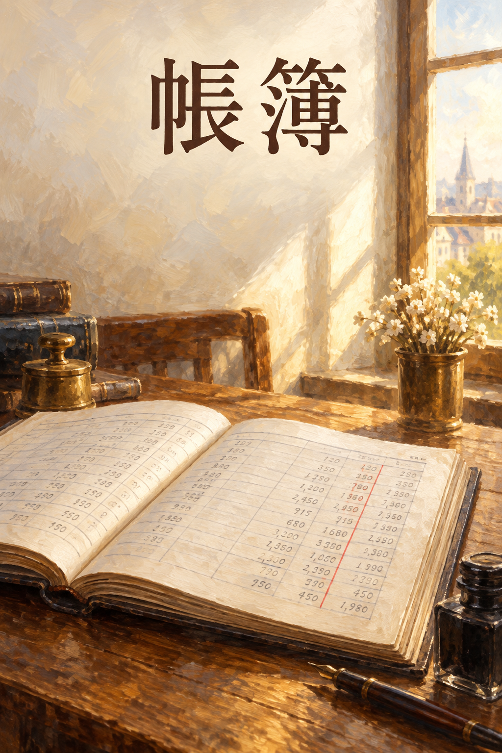 帳簿の表紙