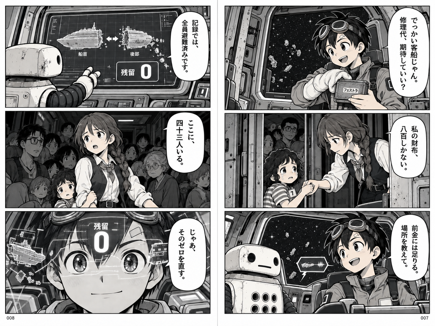 星くず修理船 第1話 値札のない声〈前編〉 4ページ